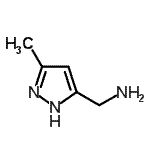 CAS 登录号：479500-37-3， 1-(5-甲基-1H-吡唑-3-基)甲胺