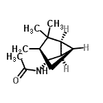 CAS 登录号：479667-29-3， N-[(1R,2R,3S,4S,6S)-4,5,5-三甲基三环[2.2.1.0<sup>2,6</sup>]庚-3-基]乙酰胺