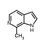 CAS 登录号：480-98-8， 7-甲基-1H-吡咯并[2,3-c]吡啶
