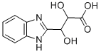 CAS 登录号:49671-84-3, 3-(1H-苯并咪唑-2-基)-2,3-二羟基-丙酸