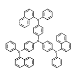 CAS 登录号：497182-61-3， N-(1-萘基)-N',N'-二{4-[1-萘基(苯基)氨基]苯基}-N-苯基-1,4-苯二胺