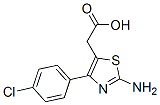 CAS 登录号：49779-99-9， 2-氨基-4-(4-氯苯基)噻唑-5-乙酸