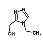 CAS 登录号：497854-98-5， (4-乙基-4H-1,2,4-三唑-3-基)甲醇