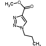 CAS 登录号：497855-41-1， 甲基1-丙基-1H-1,2,3-三唑-4-羧酸酯