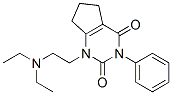 CAS 登录号：49786-56-3， 6,7-二氢-1-[2-(二乙基氨基)乙基]-3-苯基-1H-环戊烯并嘧啶-2,4(3H,5H)-二酮