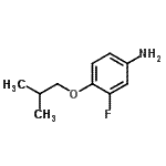 CAS 登录号：500015-24-7， 3-氟-4-异丁氧基苯胺