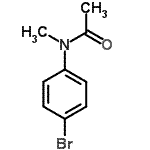 CAS 登录号：50438-47-6， N-(4-溴苯基)-N-甲基乙酰胺
