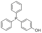 CAS 登录号：5068-21-3， (4-羟基苯基)二苯基膦