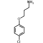 CAS 登录号：50911-60-9， 3-(4-氯苯氧基)-1-丙胺