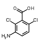 CAS 登录号：50917-29-8， 3-氨基-2,6-二氯苯甲酸