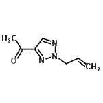 CAS 登录号：509953-37-1， 1-(2-烯丙基-2H-1,2,3-三唑-4-基)乙酮