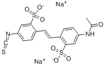 CAS 登录号:51023-76-8, 4-乙酰氨基-4'-异硫氰酰二苯乙烯-2,2'-二磺酸二钠盐