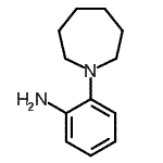 CAS 登录号：51627-46-4， 2-(1-氮杂环庚基)苯胺