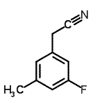 CAS 登录号：518070-21-8， (3-氟-5-甲基苯基)乙腈