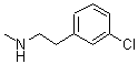 CAS 登录号：52516-20-8， 2-(3-氯苯基)-N-甲基乙胺