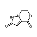 CAS 登录号：52867-58-0， 6,7-二氢-1H-吡唑并[5,1-c][1,4]恶嗪-2,4-二酮