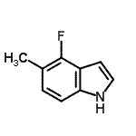 CAS 登录号：537013-49-3， 4-氟-5-甲基-1H-吲哚