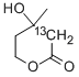 CAS 登录号：53771-22-5， 甲羟戊酸内酯-2-13C