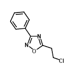CAS 登录号：53919-74-7， 5-(2-氯乙基)-3-苯基-1,2,4-恶二唑