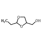 CAS 登录号：53951-44-3， (2-乙基-1,3-二氧戊环-4-基)甲醇
