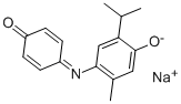 CAS 登录号：5418-43-9， 百里香酚靛酚钠盐