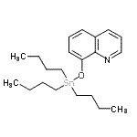 CAS 登录号：5488-45-9， 8-[(三丁基锡烷基)氧基]喹啉