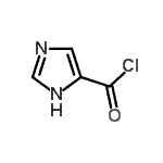 CAS 登录号：56460-32-3， 1H-咪唑-4-甲酰氯