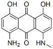 CAS 登录号:56524-77-7, 1-氨基-4,5-二羟基-8-(甲基氨基)蒽醌