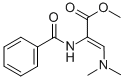 CAS 登录号:56952-04-6, (Z)-2-苯甲酰基氨基-3-二甲基氨基丙烯酸甲酯