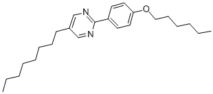 CAS 登录号：57202-48-9， 2-[4-N-(己氧基)苯基]-5-正辛基嘧啶