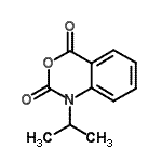 CAS 登录号：57384-39-1， 1-异丙基-2H-3,1-苯并恶嗪-2,4(1H)-二酮