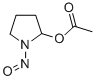 CAS 登录号：59435-85-7， alpha-乙酰氧基-N-亚硝基吡咯烷