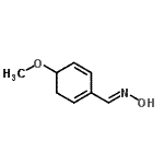 CAS 登录号：595555-85-4， (E)-N-羟基-1-(4-甲氧基-1,5-环己二烯-1-基)甲亚胺