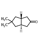 CAS 登录号：595567-00-3， (3aR,6aR)-5,5-二甲基六氢-2(1H)-二并环戊烯酮