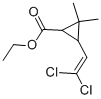 CAS 登录号:59609-49-3, 3-(2,2-二氯乙烯基)-2,2-二甲基-1-环丙烷羧酸乙酯