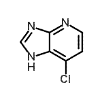CAS 登录号：5975-13-3， 7-氯-3H-咪唑并[4,5-b]吡啶