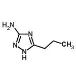 CAS 登录号：60016-62-8， 3-丙基-1H-1,2,4-三唑-5-胺