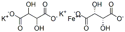 CAS 登录号：6047-13-8， [R-(R*,R*)]-二酒石酸铁(2+)二钾