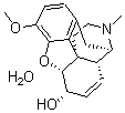 CAS 登录号：6059-47-8， 可待因单水合物