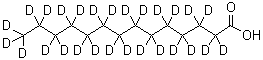 CAS 登录号：60658-41-5， (<sup>2</sup>H<sub>27</sub>)十四烷酸