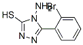 CAS#: 61055-40-1, 4-Amino-5-(2-Bromophenyl)-4H-1,2,4-Triazole-3-Thiol