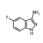 CAS 登录号：61272-72-8， 5-氟-1H-吲唑-3-胺