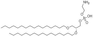 CAS 登录号：61423-61-8， 磷酸单(2-氨基乙基)单[(2R)-2,3-二(十六烷氧基)丙基]酯