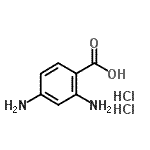 CAS 登录号：61566-58-3， 2,4-二氨基苯甲酸二盐酸盐