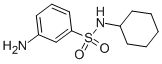 CAS 登录号：61886-26-8， 3-氨基-N-环己基苯磺酰胺