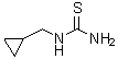 CAS 登录号：618913-44-3， 1-(环丙基甲基)硫脲