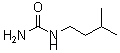 CAS 登录号：628-49-9， 异戊基脲