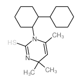 CAS 登录号：6281-70-5， 1-(1,1'-联环己烷-2-基)-1,4-二氢-4,4,6-三甲基-2-嘧啶硫醇