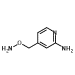 CAS 登录号：628703-33-3， 4-[(氨基氧基)甲基]-2-吡啶胺