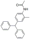 CAS 登录号：6296-35-1， N-(4-二苯甲基-2-甲基-苯基)乙酰胺